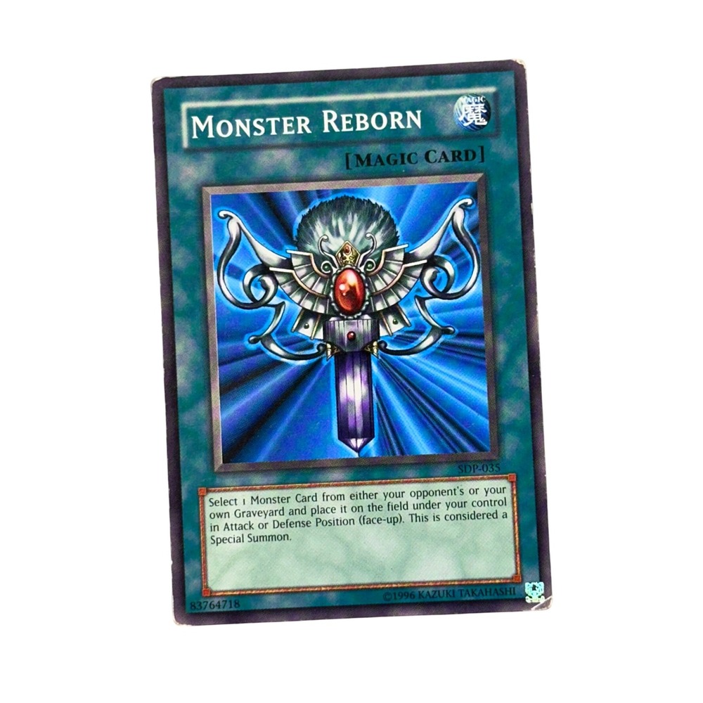 Yu-Gi-Oh! Trading Card Game Blue Monster‎ Reborn SDP-035 Magic Card